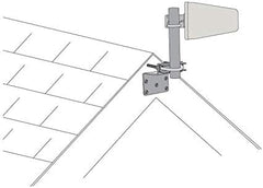 Wilson Electronics Soporte para poste para antena exterior doméstica weBoost - 901117 - 10" de largo 