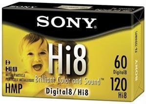 Sony Hi8 HMP - Cinta Hi8 - 1 x 120 min 