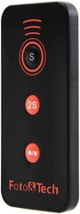 Foto&Tech IR Wireless Remote Control Compatible with Sony A7R IV III II,A7III A9 A7 II A7 A7R A7S A6600 A6500 A6400 A6300 A6000 A55 A65 A77 A99 A900 A700 A580 A560 A550 A500 NEX-7 NEX-6 NEX5T NEX-5R