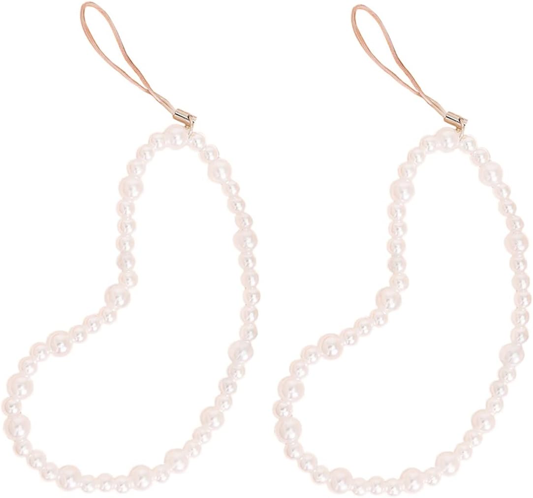 Staqlo cuentas para teléfono Charms correa de cordón estilo femenino cuentas fijas cordones de perlas 