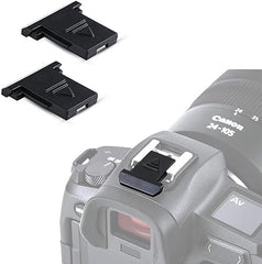 JJC 2 PCS Camera Hot Shoe Cover Cap Protector for Canon EOS R100 R5 R6 RP R 7D Mark II 6D Mark II 5D Mark IV III 1D Mark IV M50 M5 Mark II Rebel T8i T7i T7 T6i T6 T5 SL3 SL2 Camera & More-Black