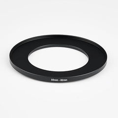 55mm to 82mm Step-Up Ring Filter Adapter,for All Brands UV ND CPL, Metal Ring Step-Up Rings Adapter Filter (55mm-82mm)