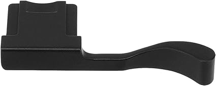 Haoge THB-X2B Zapata de metal para pulgar hacia arriba, empuñadura para cámara Fujifilm Fuji X100V, color negro 