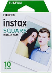 Fujifilm Square Sofortbildfilm 10er-Pack (100 Aufnahmen) für SQ1-, SQ6- und SQ10-Kameras (5 Artikel)