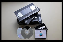 Servicio de transferencia de cintas de video (VHS, Hi8, Video 8, 8 mm, VHS-C, MiniDV) a MP4 digital
