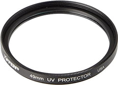 Tiffen 49UVP 49mm UV Protection Camera Lens Filter , Black