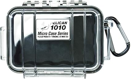 Pelican 1010 Micro Case (Schwarz/Klar) 