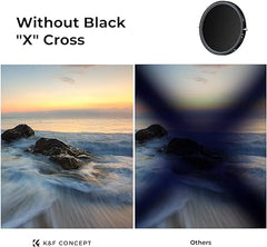 K&F Concept 67mm Variable Fader ND2-ND32 ND Filter and CPL Circular Polarizing Filter 2 in 1 for Camera Lens No X Spot Waterproof Scratch Resistant (Nano-X Series)