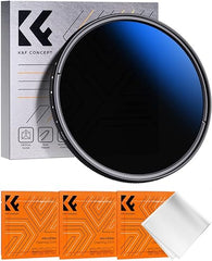 K&F Concept 67mm Variable ND Lens Filter ND2-ND400 (1-9 Stops) 18 Multi-Layer Coatings Adjustable Neutral Density Ultra Slim Lens Filter for Camera Lens