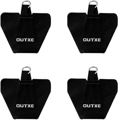OUTXE Universal Phone Tether Tab Without Adhesive, 4 Pack Phone Lanyard Replacement Part for Phone Strap (4 PCS)