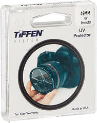 Tiffen 49UVP 49mm UV Protection Camera Lens Filter , Black