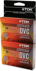 60-Minute Mini DVC Tapes (2 Pack)