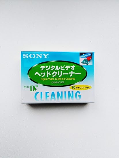 Casete de limpieza Sony Mini DV (seco) dvm4cld2 