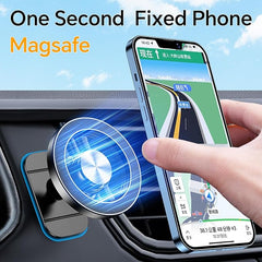 for iPhone Magsafe car Mount【20 Super Magnets】Magnetic Phone Holder for Car Dashboard【360° Rotation】Hands Free Car Phone Holder Mount Dash Fit iPhone 15 14 13 12 Pro Max Plus MagSafe Car Accessories